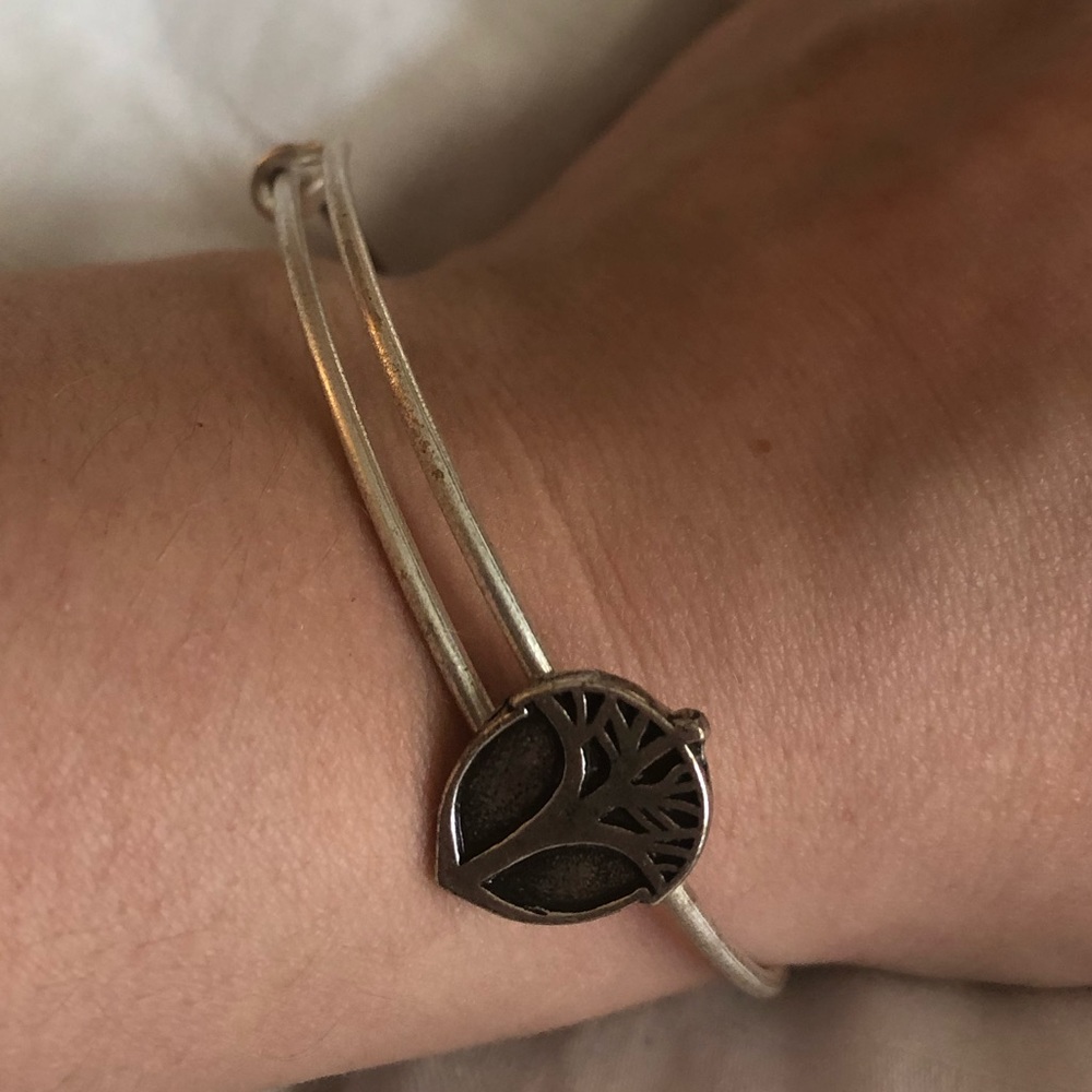 Alex and Ani tree charm bracelet